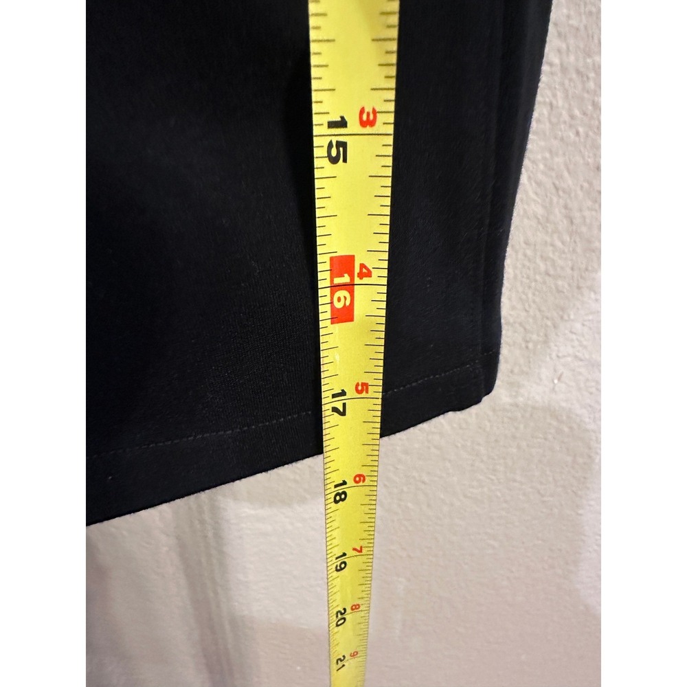 American Eagle Outfitters Black Cropped Leggings Stretch M/M Medium - Picture 7 of 7